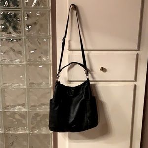 COACH Pebble leather hobo bag